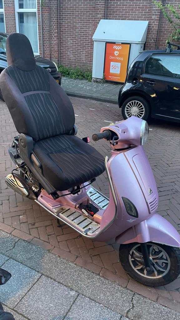 Custom Turbho RL gy6 blok - Unieke Scooter, Ophalen, Gebruikt