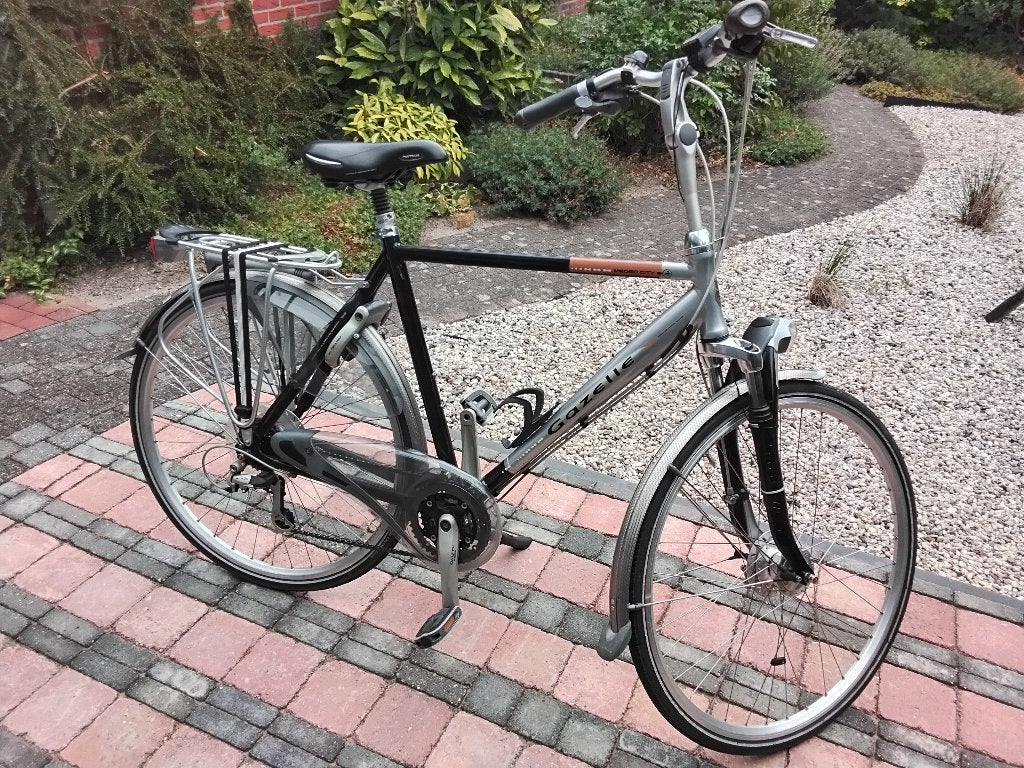 Gazelle Medeo City, framehoogte 57 cm, 24 versnellingen, Ophalen, Versnellingen, Zo goed als nieuw, Gazelle