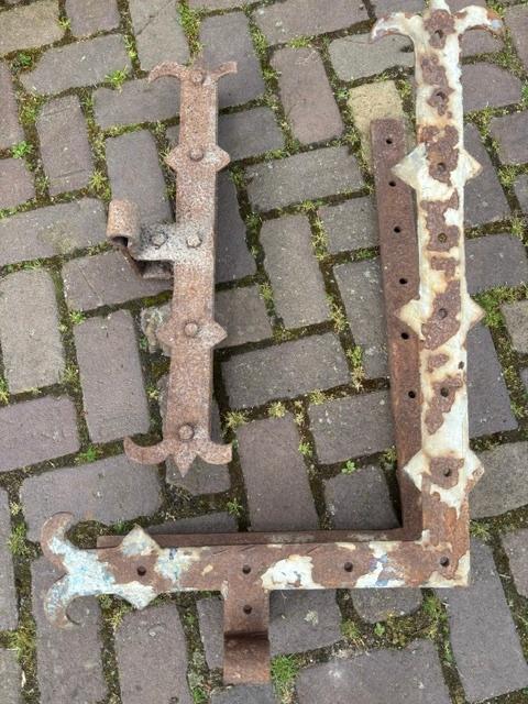 Oude scharnieren, Ophalen, Gebruikt, Minder dan 80 cm, Minder dan 200 cm