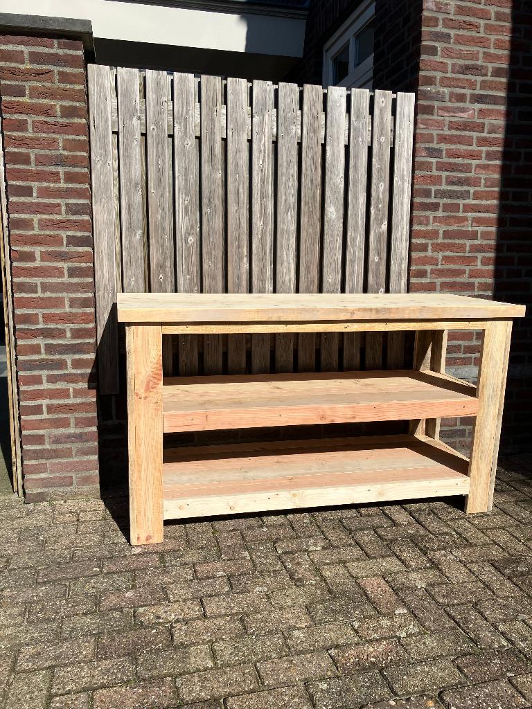 Werktafel,sidetable, oppottafel,wandtafel met dik werkblad, Tuin en Terras, Ophalen of Verzenden, Nieuw