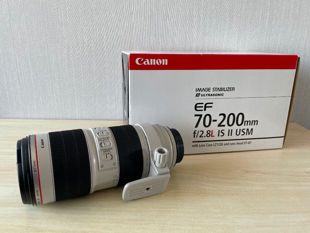 In Nieuwstaat: Canon EF 70-200mm f/2.8 L IS II USM, Audio, Tv en Foto, Fotografie | Lenzen en Objectieven, Ophalen, Canon, Telelens
