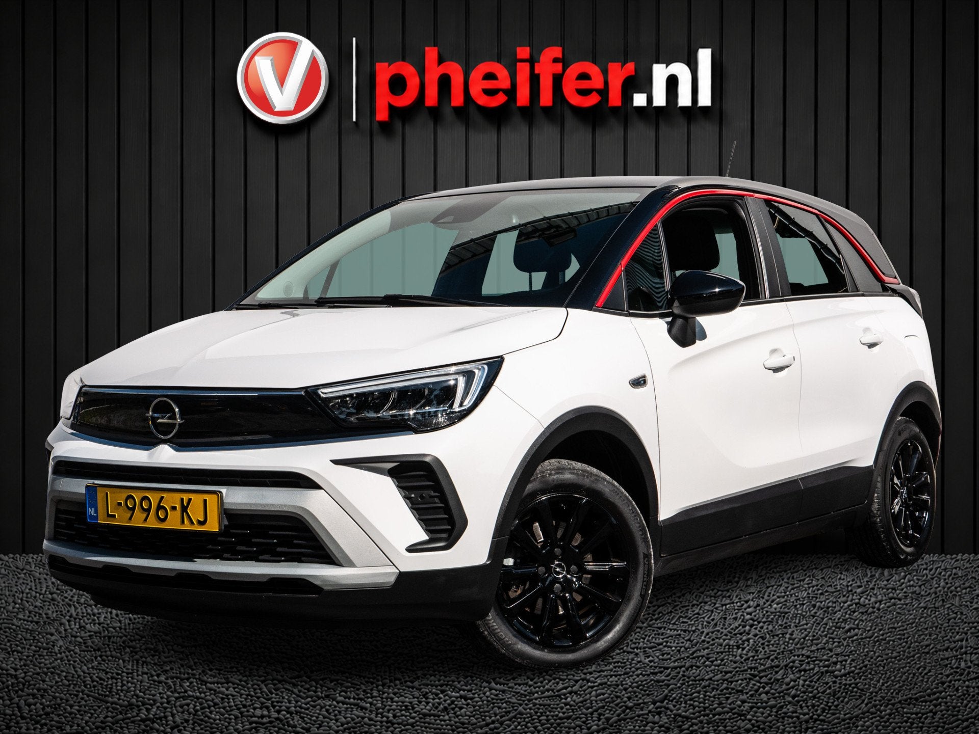 Opel Crossland 1.2 Turbo GS Line Trekhaak/ Stoel-stuurverwar, Auto's, Gebruikt, 1199 cc, Met garantie (alle), Wit