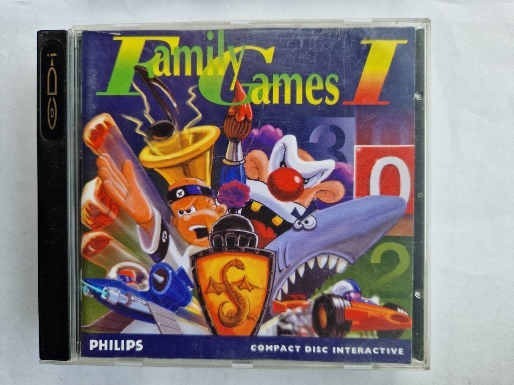 FAMILY GAMES I CDi, Spelcomputers en Games, Games | Overige, Gebruikt, 1 speler, Ophalen of Verzenden, Vanaf 3 jaar