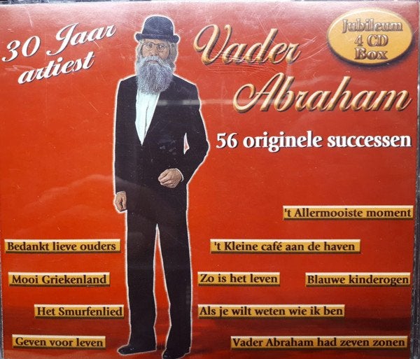 Vader Abraham – 30 Jaar Artiest - 56 Originele Successen 3CD, Ophalen of Verzenden, Zo goed als nieuw, Levenslied of Smartlap