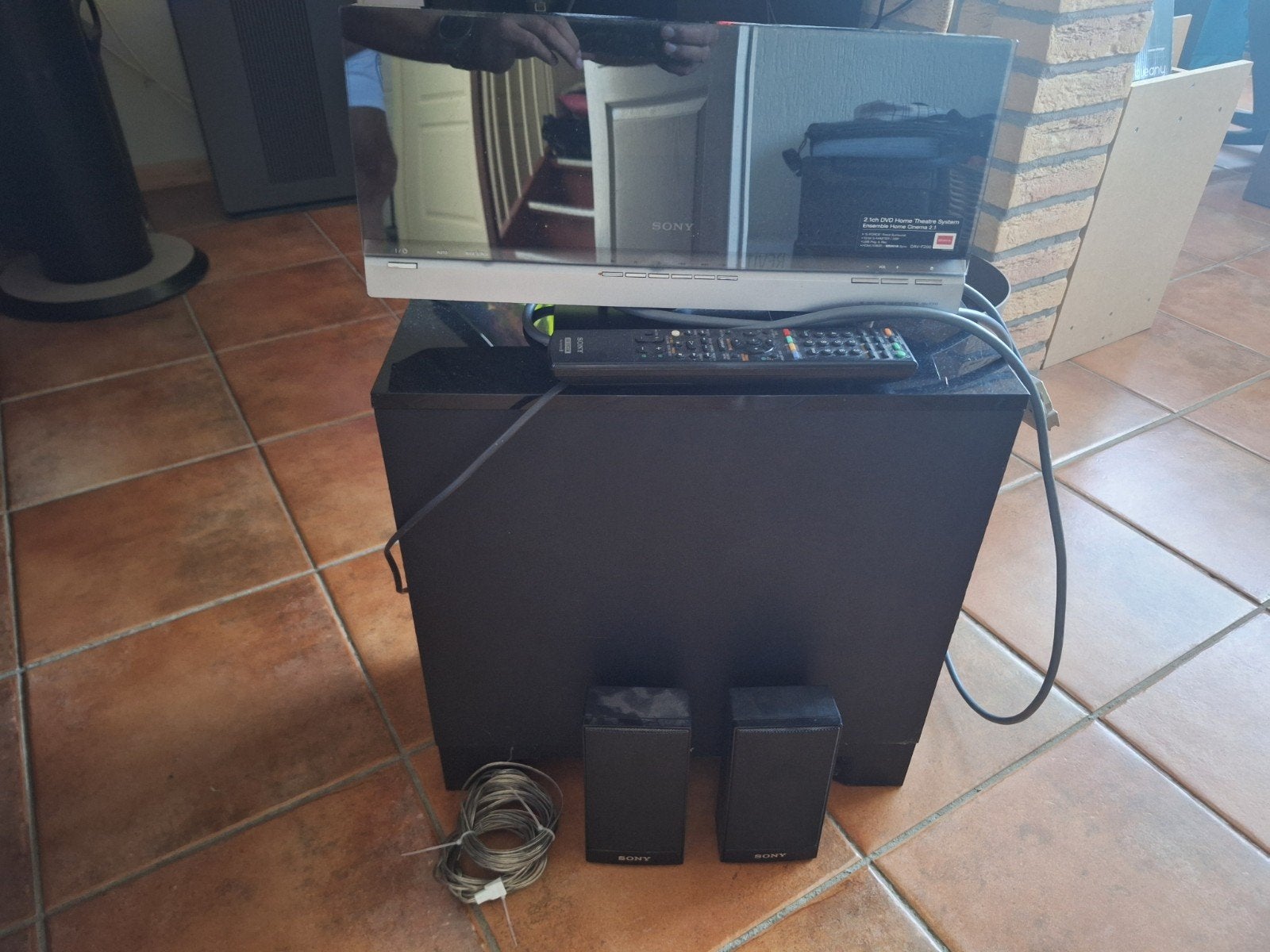 Sony DAV-F200 2.1 Home Theatre Systeem - Goede Staat, Audio, Tv en Foto, Home Cinema-sets, Ophalen, Gebruikt, 2.1-systeem, 70 watt of meer