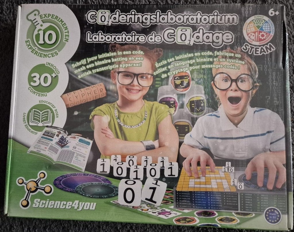 Science4you - Coderingslaboratorium - Experimenteer set, Marketplaces@science4youtoys.com, Science4you SL, Verzenden, Nieuw