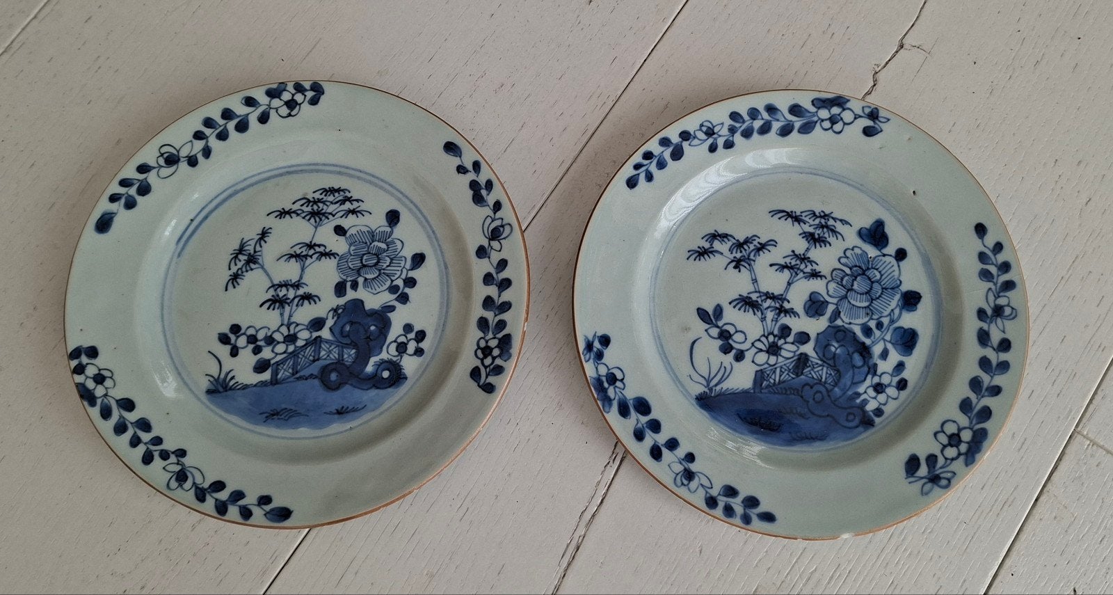 18e eeuw Chinese bordjes, Antiek en Kunst, Ophalen of Verzenden