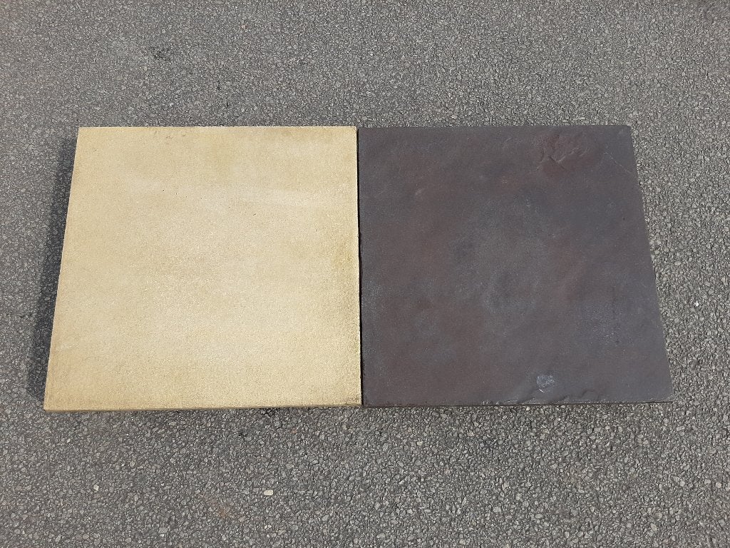 2 tegels 60 x 60 cm, Ophalen, Gebruikt, Minder dan 5 m², Beton