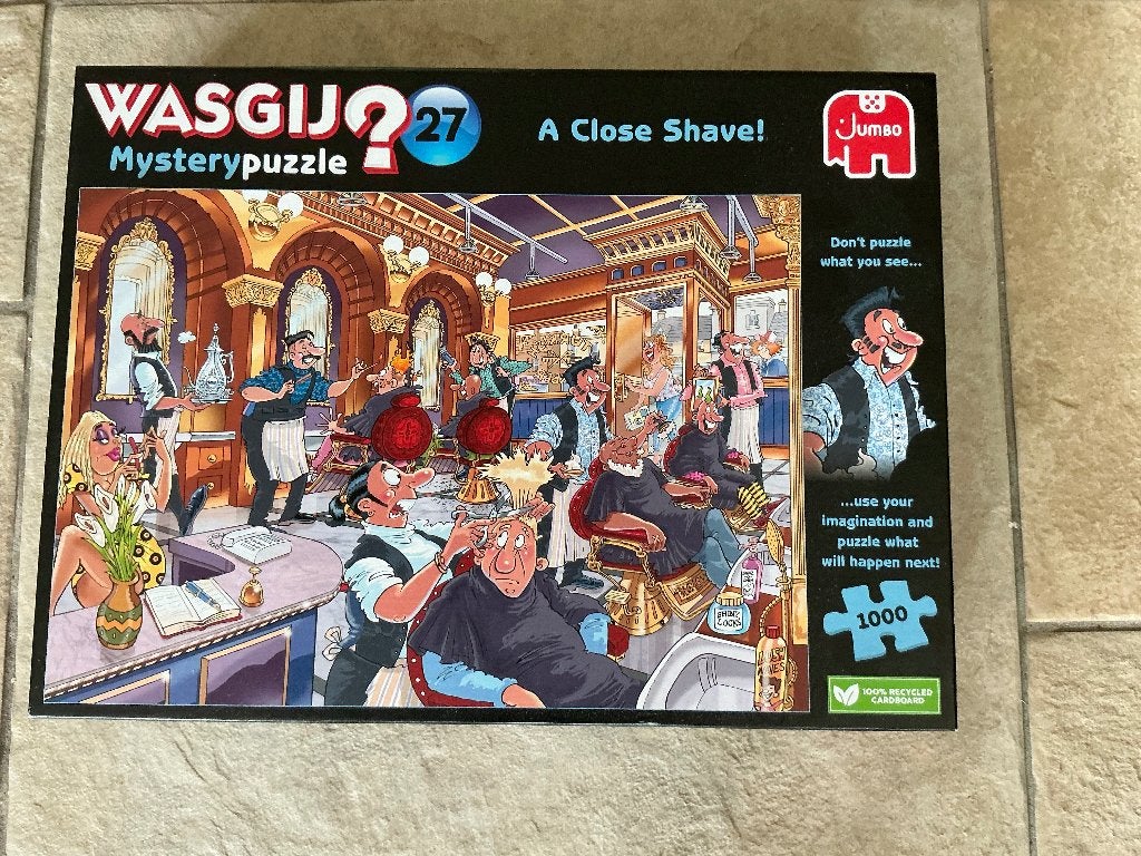 Wasgij? Mystery 27 compleet 1000 aparte stukjes ook ruilen, Ophalen, 500 t/m 1500 stukjes, Zo goed als nieuw, Legpuzzel