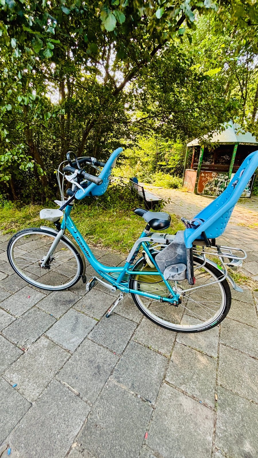 Zo goed als Nieuw Gazelle bloom dames/ moederfiets, Ophalen, 2 zitjes, Versnellingen, 56 cm of meer