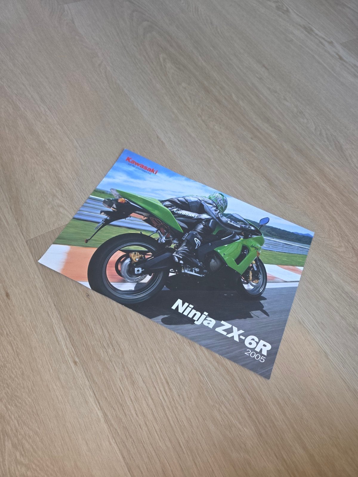 kawasaki ninja zx-6r, Ophalen of Verzenden, Plaatje