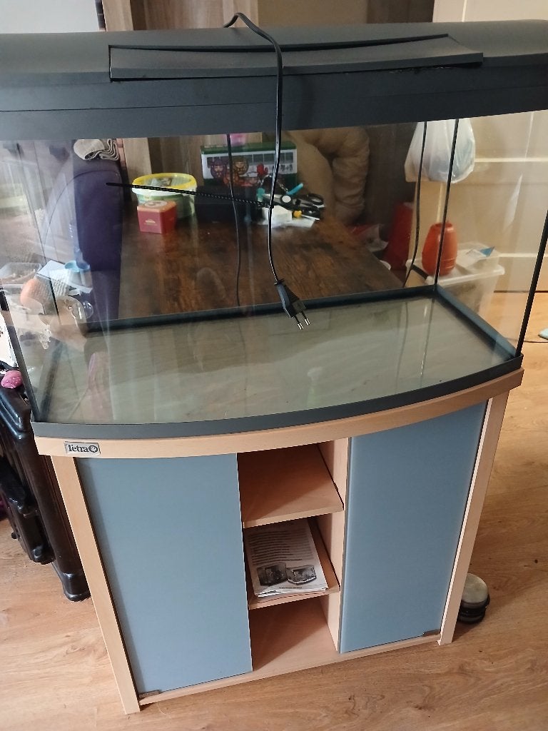 Aquarium 130liter, Dieren en Toebehoren, Ophalen, Zo goed als nieuw, Leeg aquarium, Tetra