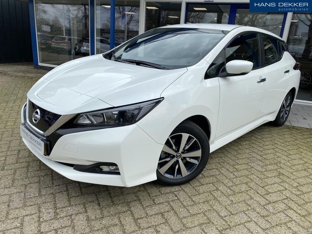 Nissan Leaf Acenta 40 kWh navigatie/airco/automaat, Auto's, Nissan, Stof, Gebruikt, 150 pk, 109 min