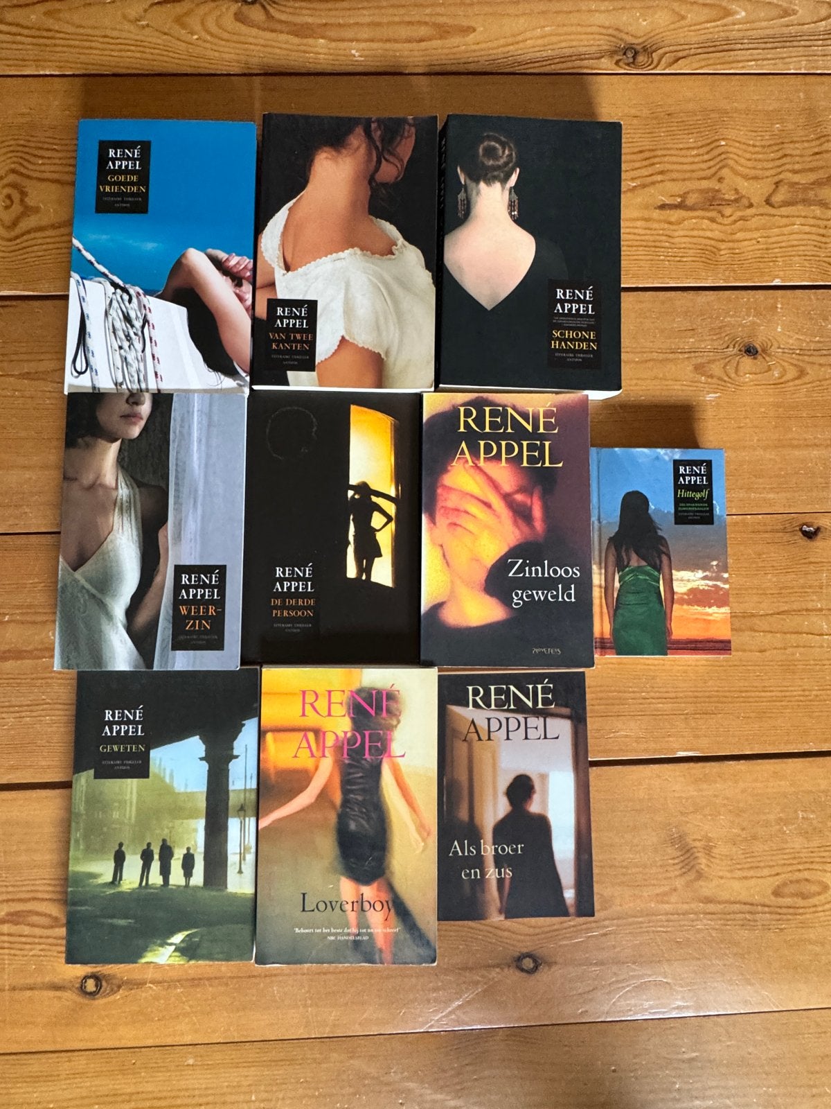 René Appel Boekenpakket - 9 Spannende Romans, Ophalen of Verzenden, Zo goed als nieuw, Nederland