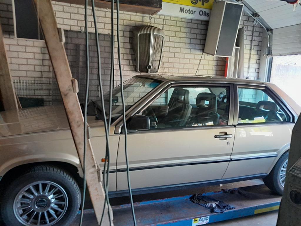 Volvo coupe, Ophalen