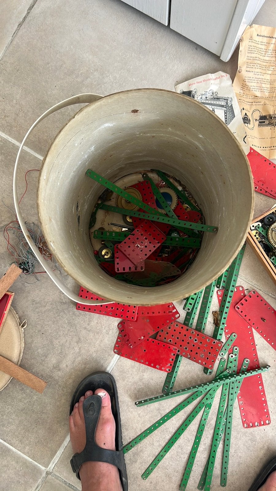 Mecano onderdelen, Antiek en Kunst, Ophalen of Verzenden