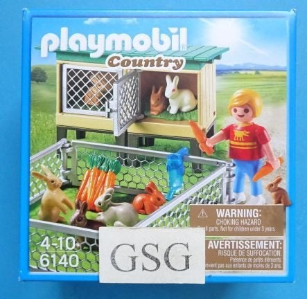Konijnenhok met buitenren nr. 6140-00, Kinderen en Baby's, Ophalen, Nieuw