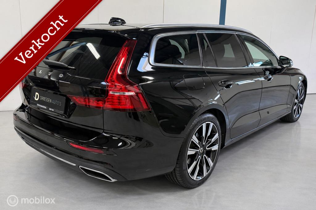 Volvo V60 2.0 T6 Twin Engine AWD Inscription LEER / CARPLAY, Auto's, Volvo, Automaat, Gebruikt, 4 cilinders, Automatische klimaatregeling
