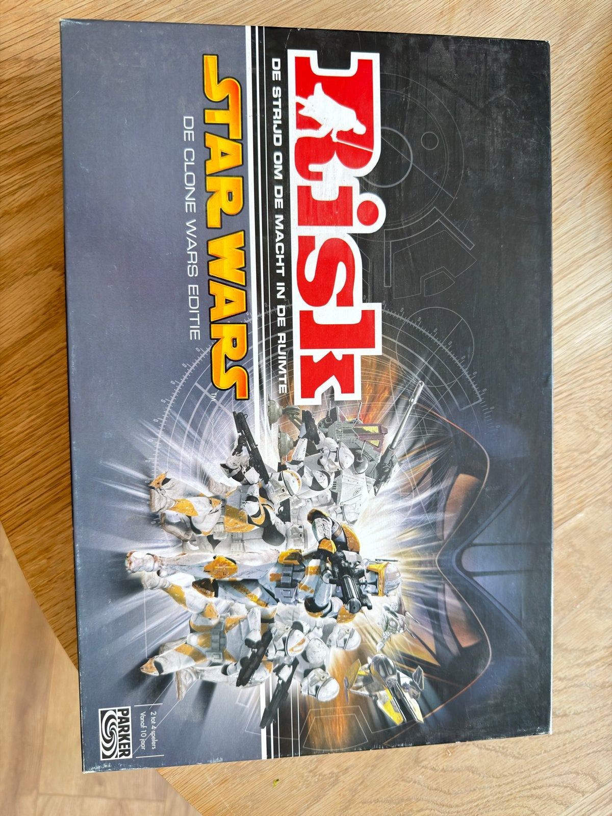 Risk Star Wars: De Clone Wars Editie Bordspel, Hobby en Vrije tijd, Gezelschapsspellen | Bordspellen, Drie of vier spelers, Ophalen of Verzenden