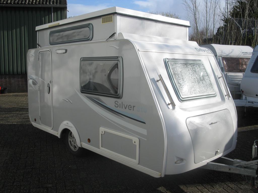 Trigano Silver 310 bj 2012 met voortent, Caravans en Kamperen, Caravans, Bedrijf, tot en met 2, 750 - 1000 kg, Standaardzit, Trigano