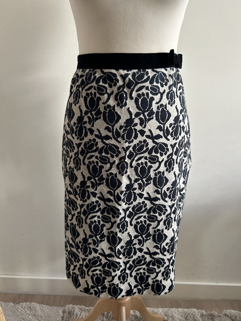 King Louie maat L rozen koker rok 3223, Kleding | Dames, Rokken, Blauw, Maat 42/44 (L), Ophalen of Verzenden, Zo goed als nieuw