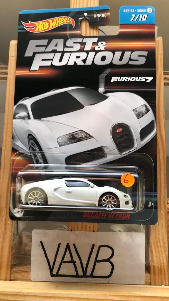 11 Bugatti veyron Hot Wheels Hotwheels VAVB nieuw, Ophalen of Verzenden, Nieuw, Auto