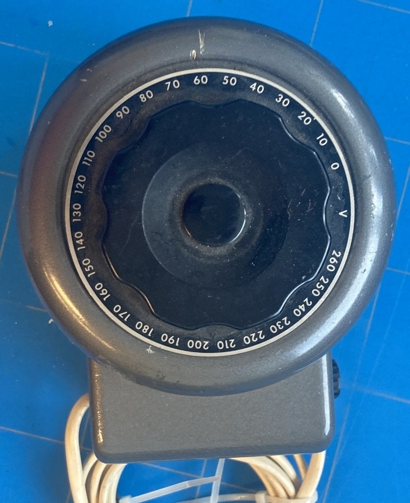 variac 0-260V (in 230V  uit 0-272V), Ophalen of Verzenden, Gebruikt