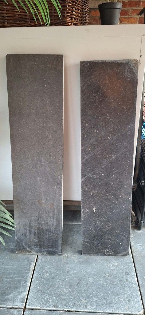 Vensterbanken natuursteen, Ophalen, Gebruikt, 100 tot 150 cm, Hardsteen
