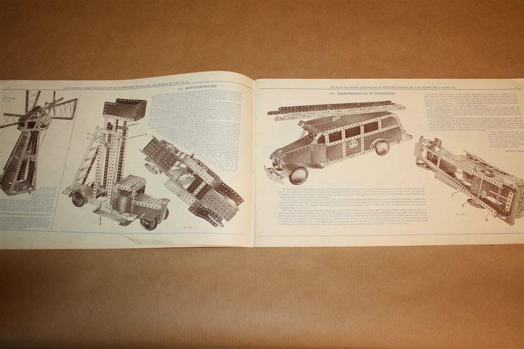Meccano. Handleiding voor aanvullings-uitrusting No. 5a, Ophalen of Verzenden