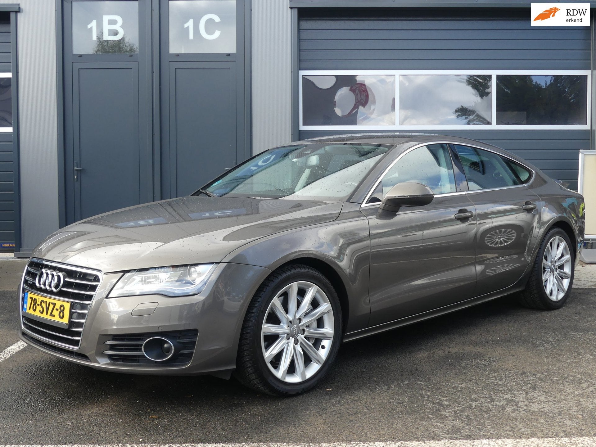 Audi A7 Sportback 3.0 TFSI quattro Pro Line plus ECC Leder B, Auto's, Gebruikt, Zwart, 2995 cc, 4 stoelen