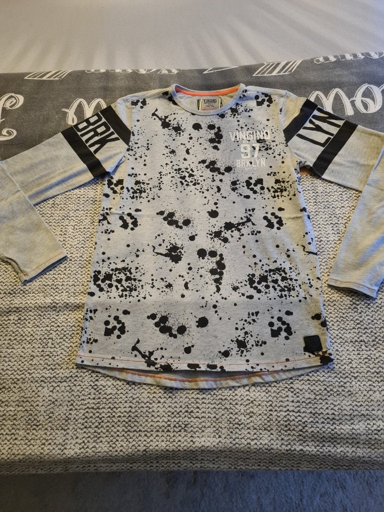 Vingino Longsleeve, Ophalen of Verzenden, Zo goed als nieuw, Vingino, Shirt of Longsleeve