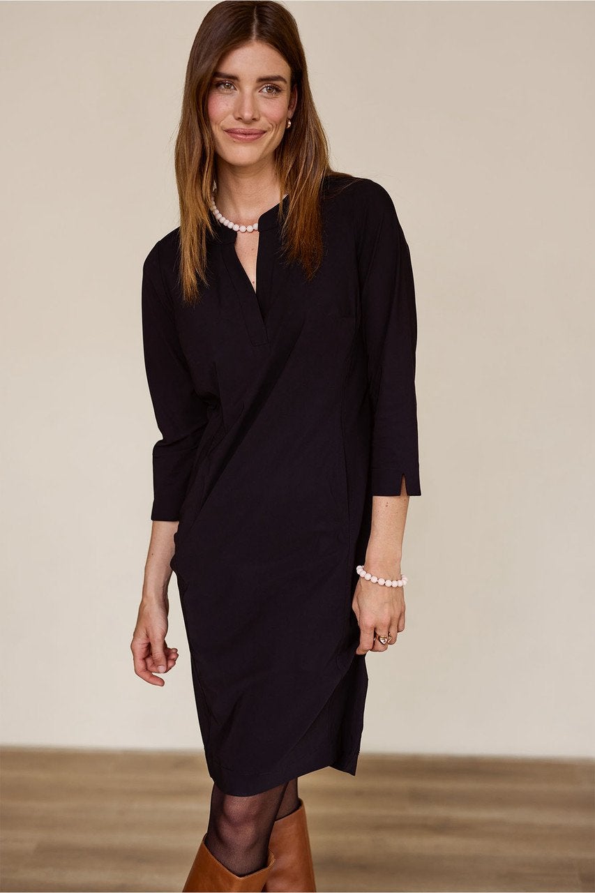 Studio Anneloes donkerblauwe Simplicity dress travelstof XXL, Blauw, Maat 46/48 (XL) of groter, Ophalen of Verzenden, Zo goed als nieuw