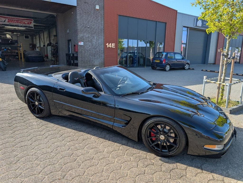 Chevrolet Corvette 1998 Zwart LS1 supercharged veel upgrades, 8 cilinders, Cabriolet, Zwart, Leder