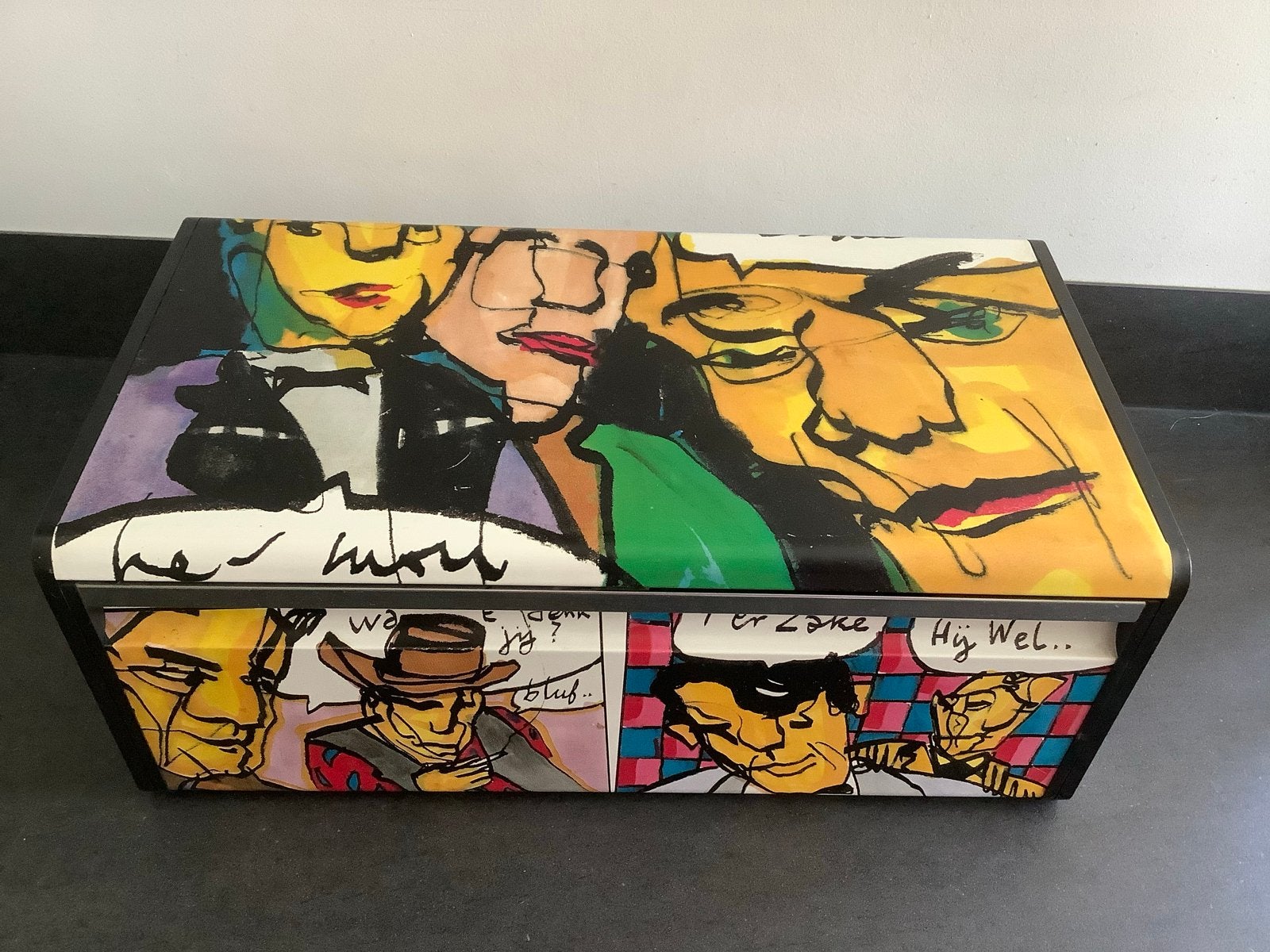 Brabantia broodtrommel van Herman Brood, Ophalen of Verzenden, Zo goed als nieuw