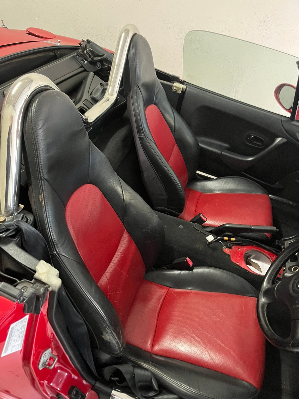 Leren stoelen mazda MX 5 NA NB, Auto-onderdelen, Ophalen, Gebruikt, Mazda