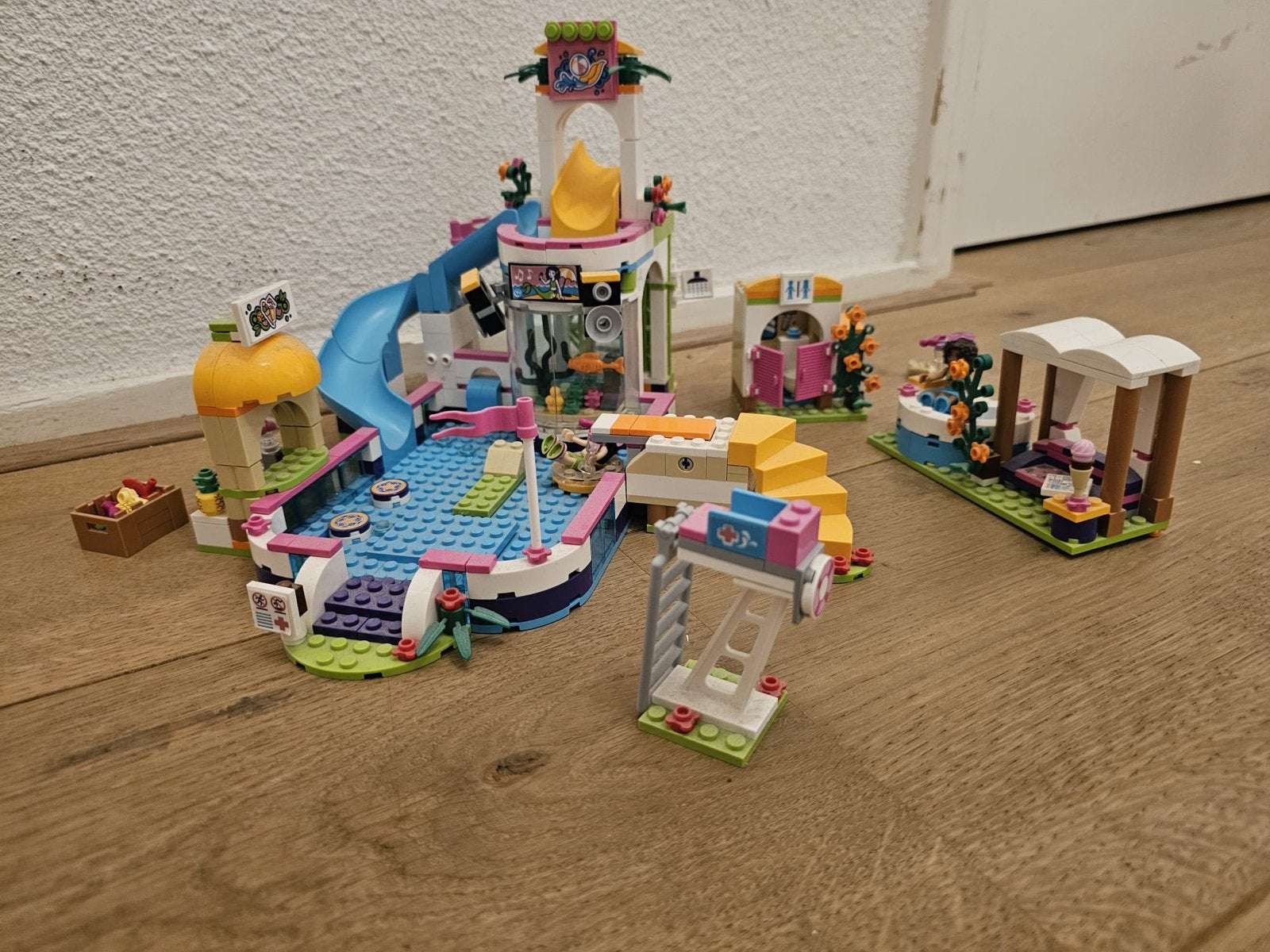 Leuke LEGO Friends set met zwembad 41313, Ophalen of Verzenden, Gebruikt, Overige merken