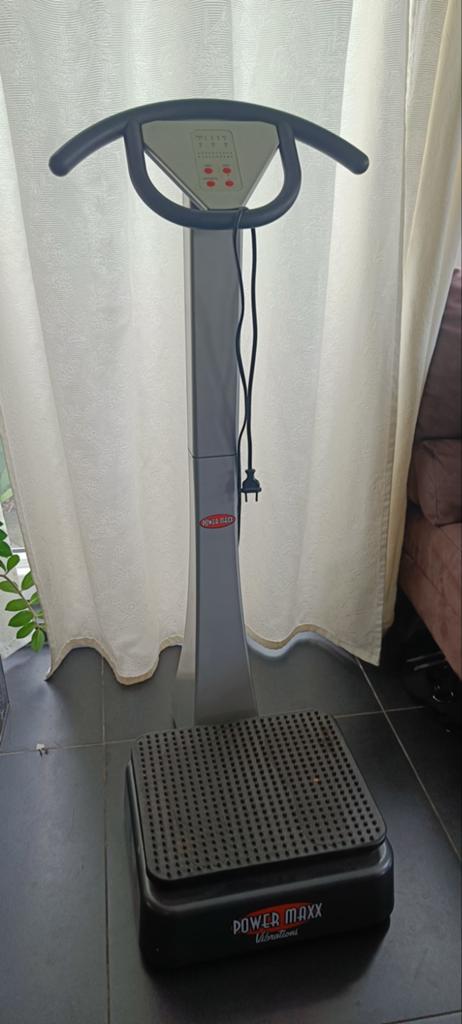 Power Maxx Vibrations Trilplaat, Sport en Fitness, Ophalen of Verzenden, Zo goed als nieuw, Metaal, Buik
