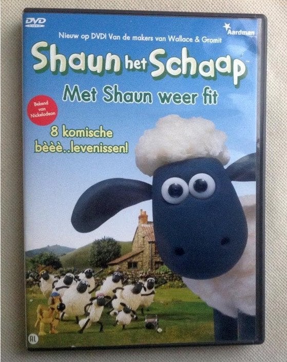Aardman Shaun Het Schaap Met Shaun Weer Fit, Cd's en Dvd's, Europees, Gebruikt, Verzenden, Alle leeftijden