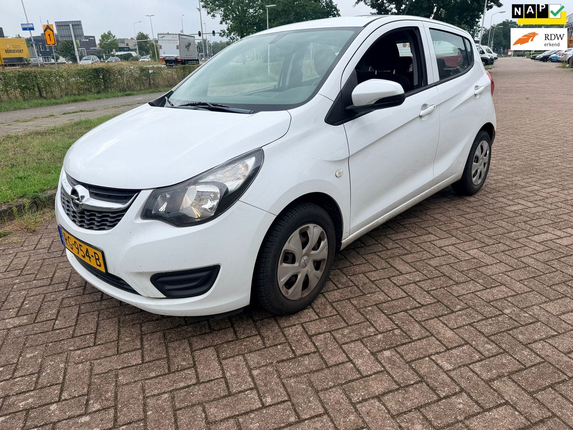 Opel KARL 1.0 ecoFLEX Edition-156000nap-trekhaak-groot scher, Voorwielaandrijving, 839 kg, Gebruikt, Euro 6