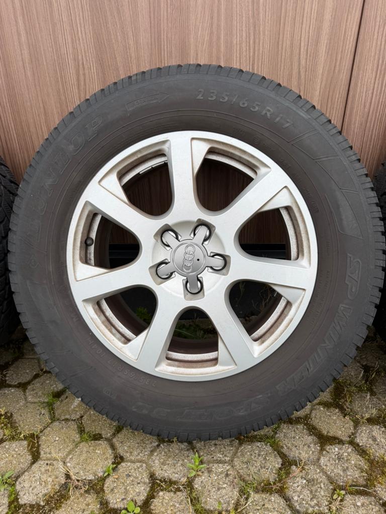 Audi 17 inch velgen voor Q5, 235/65R17, Ophalen, Gebruikt, Velg(en), 17 inch