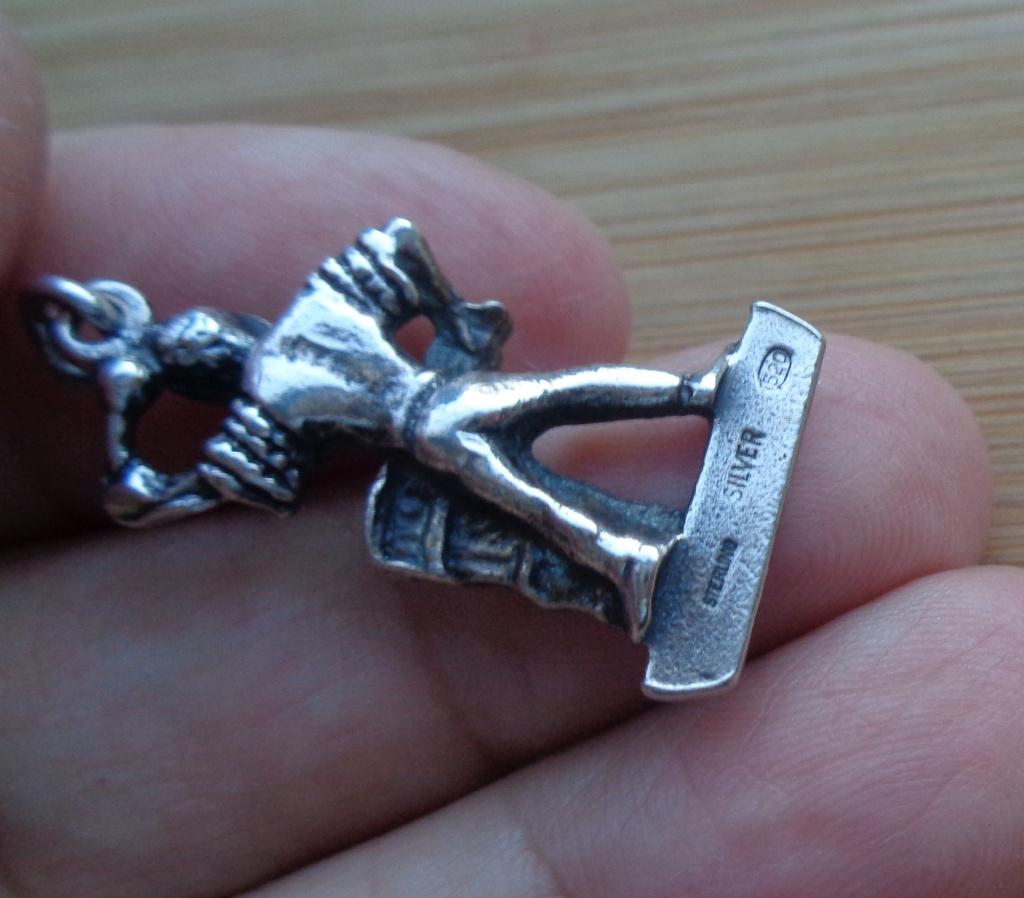 zilveren hanger ARUBA [758], Verzenden, Zo goed als nieuw, Zilver, Zilver
