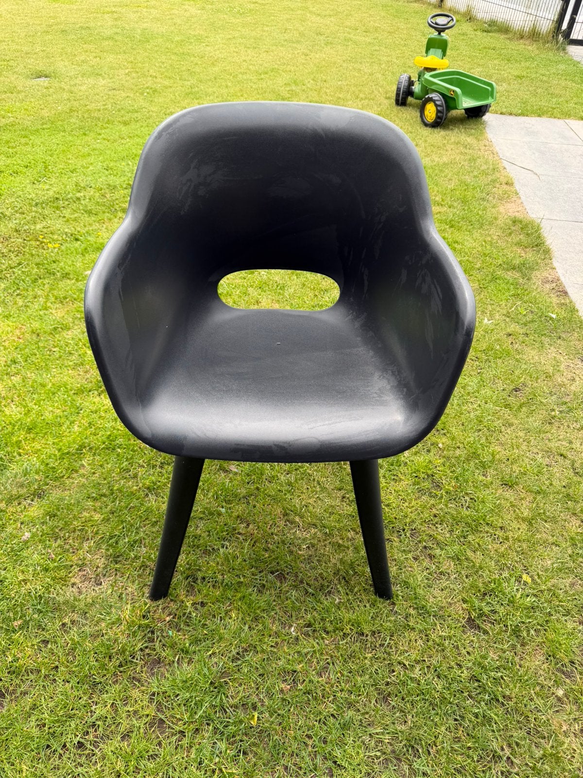6 zeer fijne tuinstoelen, als nieuw (Allibert), Ophalen of Verzenden, Zo goed als nieuw, Kunststof
