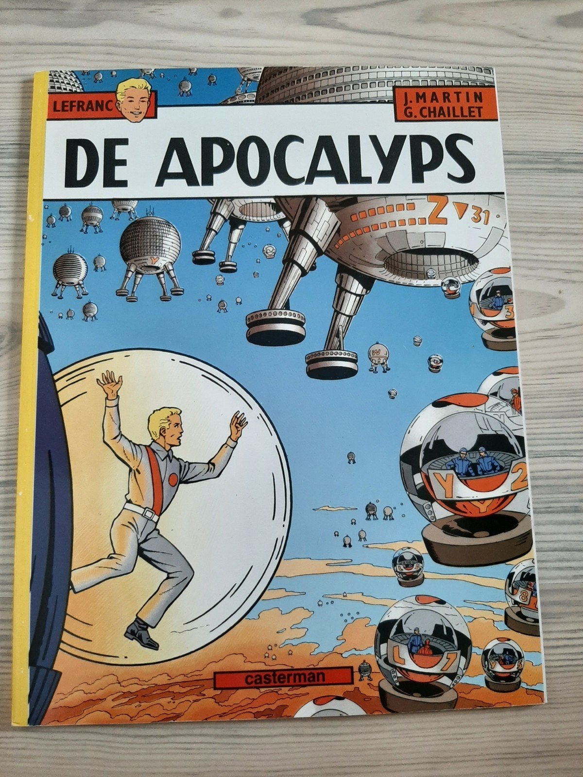 Lefranc - De Apocalyps - Jacques Martin - Casterman, Boeken, Stripboeken, Ophalen of Verzenden