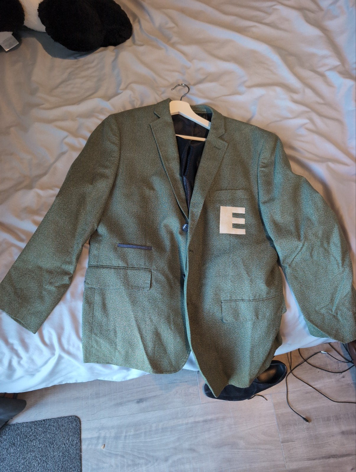 Groen colbert jasje  Maat 26 (L) - Gebruikt bij Euros roeien, Overige maten, Ophalen of Verzenden, Domesticate Class, Gedragen