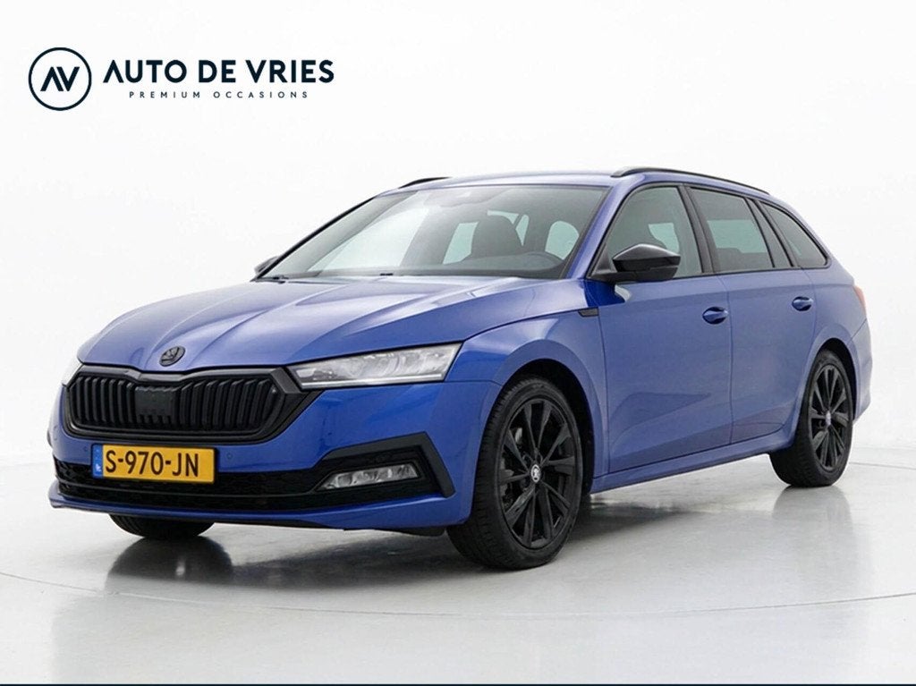 Skoda Octavia Combi 1.0 e-TSI 110pk DSG Sport Business Editi, Auto's, Skoda, Bedrijf, Te koop, Octavia, ABS, Airbags, Airconditioning