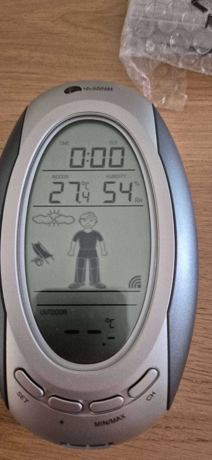 La Crosse Technology WS9623 Weerstation, Ophalen of Verzenden, Zo goed als nieuw, Weerstation