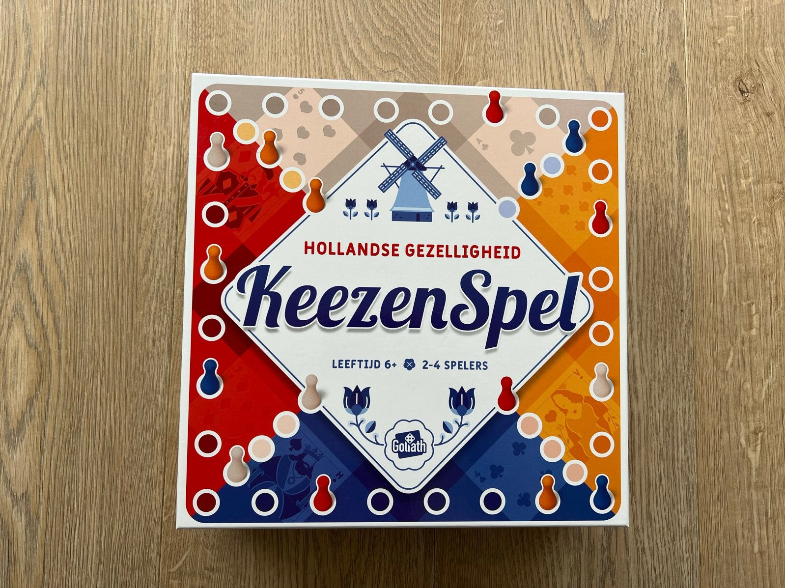 Keezenspel - Hollands gezelschapsspel, Hobby en Vrije tijd, Een of twee spelers, Ophalen of Verzenden, Nieuw