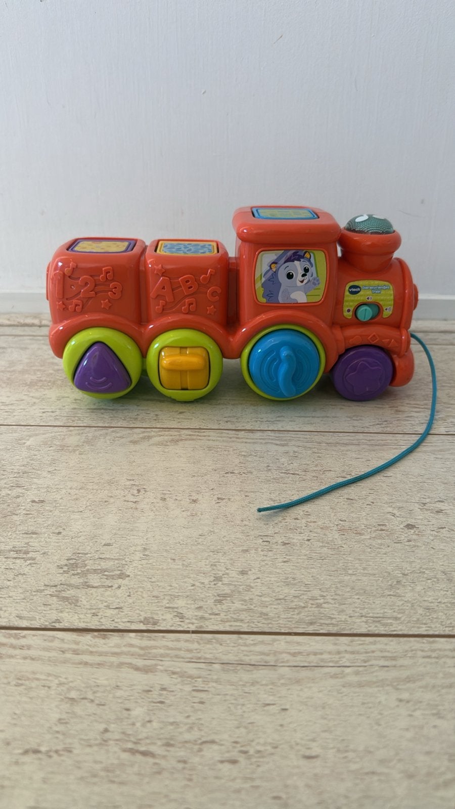 VTech Zoef Zoef Dieren Trein met Licht en Geluid, Ophalen of Verzenden, Zo goed als nieuw, Overige typen, Met licht