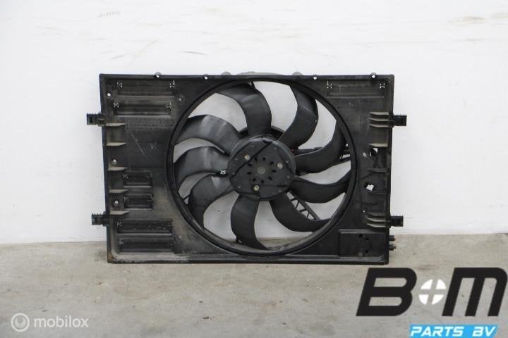 Ventilator met huis Audi A3 8V E-Tron 5Q0121203DG, Gebruikt