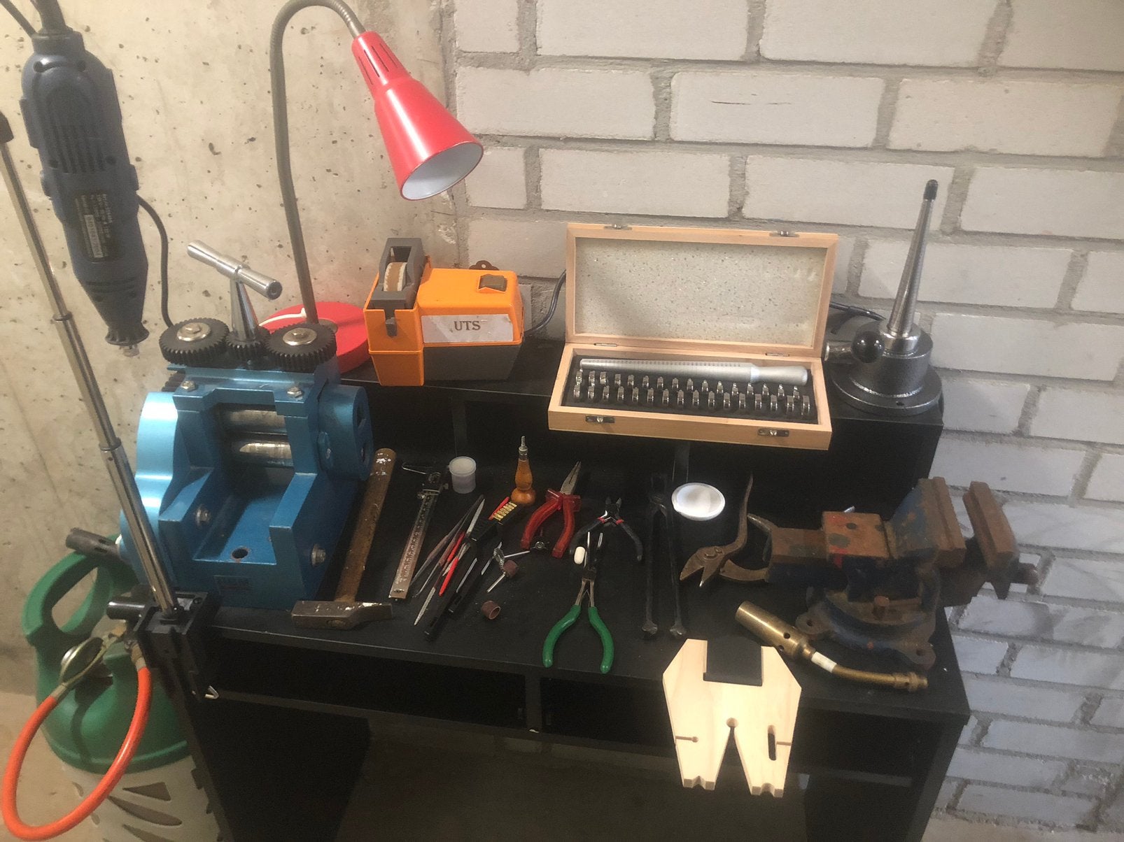 Goudsmid gereedschap, Ophalen of Verzenden, Zo goed als nieuw
